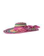 Dolce & Gabbana Multicolor Fantasy Wide Brim Floppy Hat - Maison Luxe