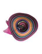 Dolce & Gabbana Multicolor Fantasy Wide Brim Floppy Hat - Maison Luxe