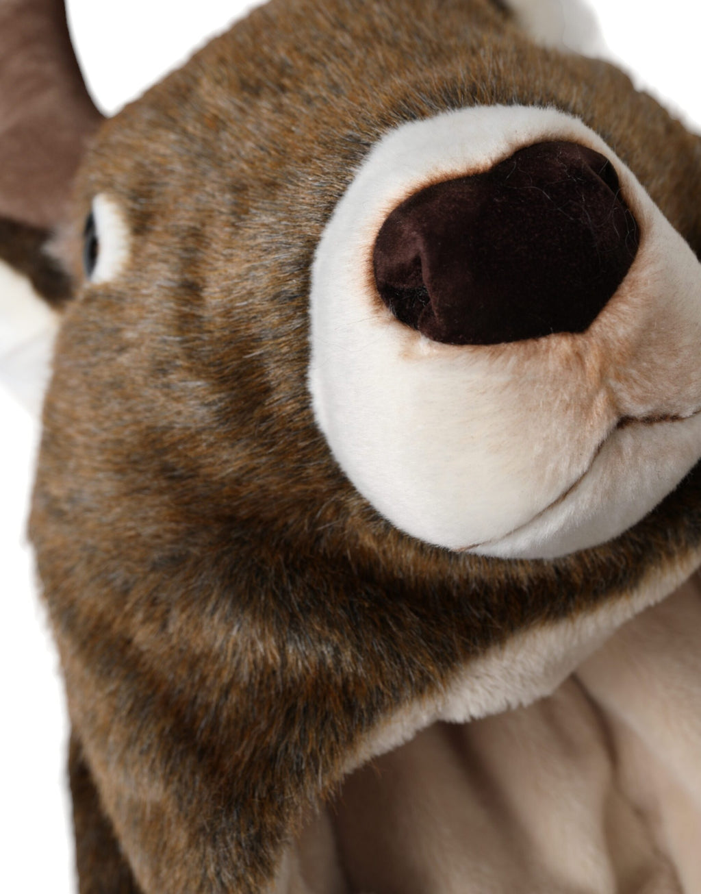 Dolce & Gabbana Brown Deer Faux Fur Whole Head Hat - Maison Luxe