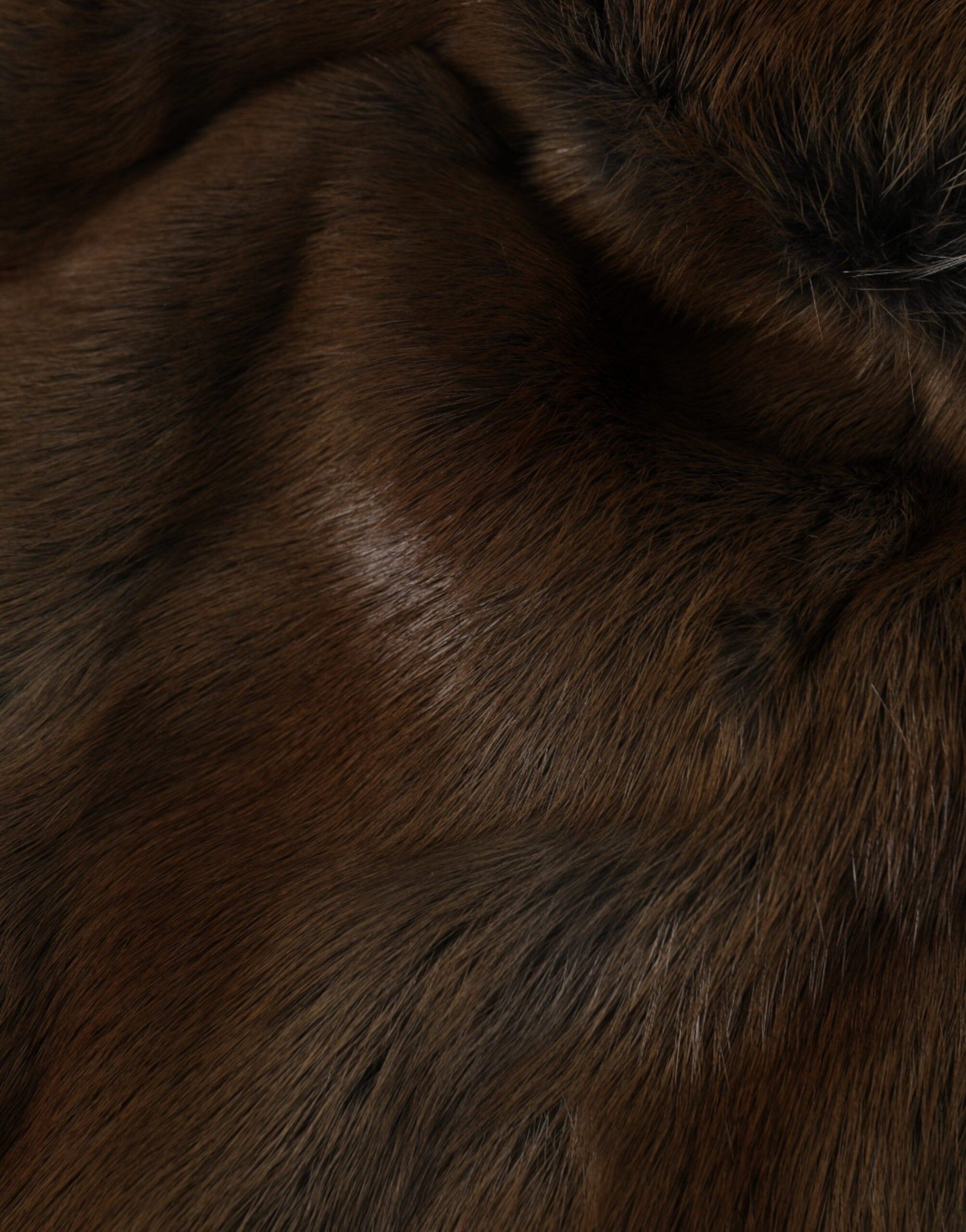 Dolce & Gabbana Brown Weasel Fur Womens Cashmere Hat Beanie - Maison Luxe