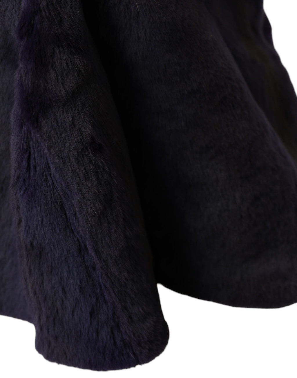 Dolce & Gabbana Black Weasel Fur Whole Head Wrap Hat - Maison Luxe