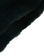 Dolce & Gabbana Black Weasel Fur Whole Head Wrap Hat - Maison Luxe