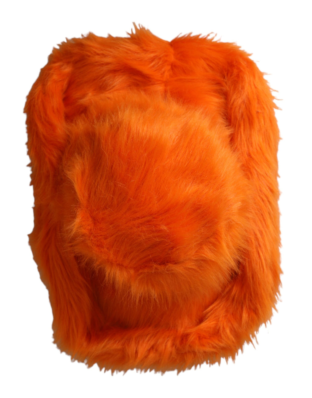 Dolce & Gabbana Orange Faux Fur Polyester Fedora Hat - Maison Luxe