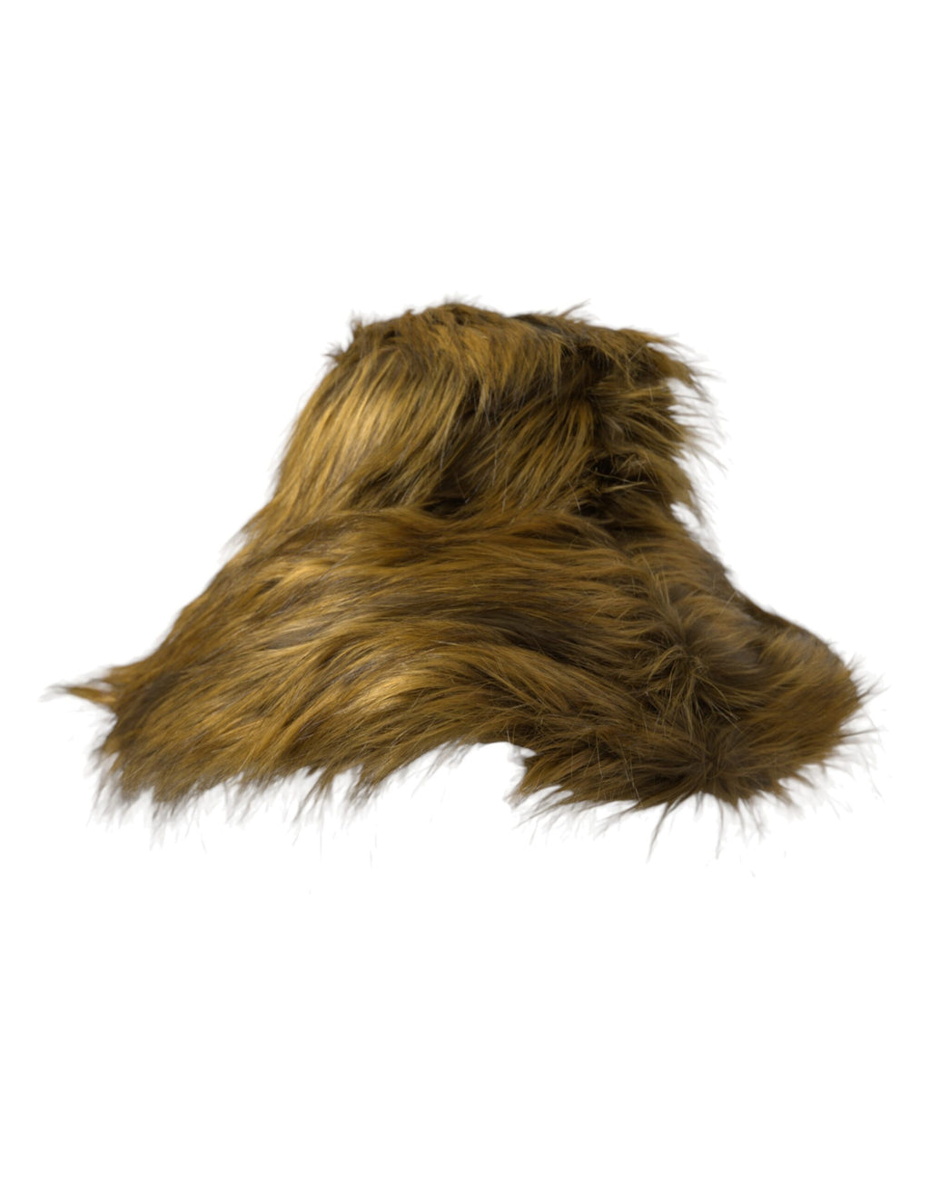 Dolce & Gabbana Brown Modacrylic Faux Fur Bucket Hat - Maison Luxe