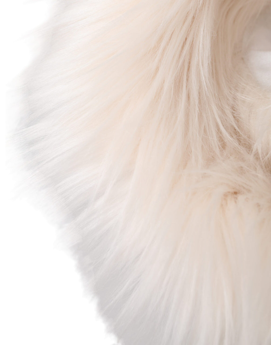 Dolce & Gabbana White Acrylic Fur Womens Bucket Hat - Maison Luxe