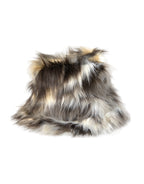 Dolce & Gabbana Multicolor Acrylic Fur Women Bucket Hat - Maison Luxe