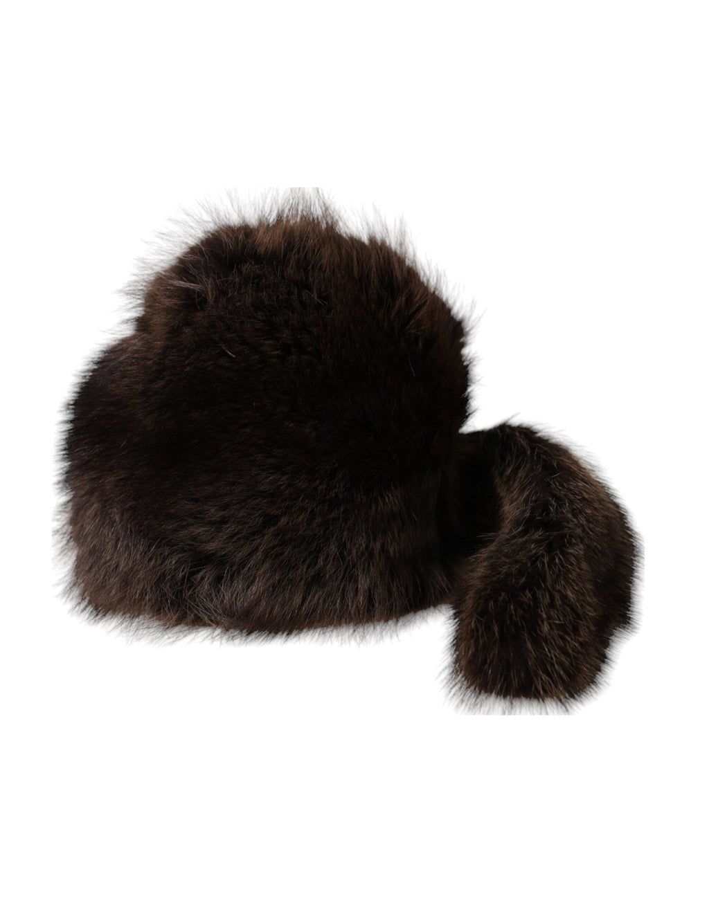 Dolce & Gabbana Women Brown Raccoon Fur Bucket Hat - Maison Luxe