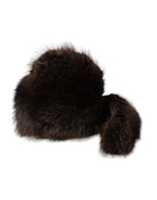Dolce & Gabbana Women Brown Raccoon Fur Bucket Hat - Maison Luxe