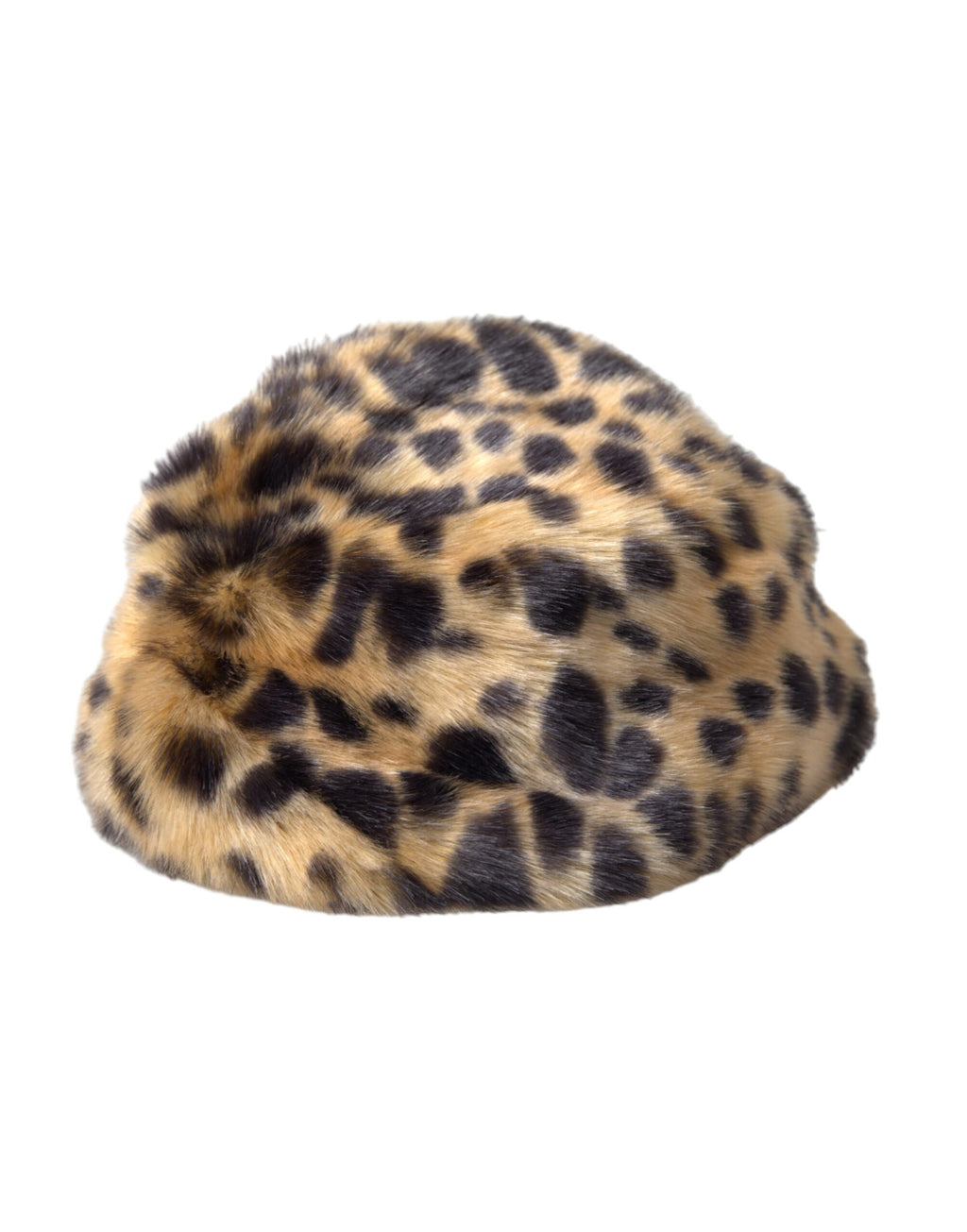 Dolce & Gabbana Brown Leopard Fur Women Bucket Hat - Maison Luxe