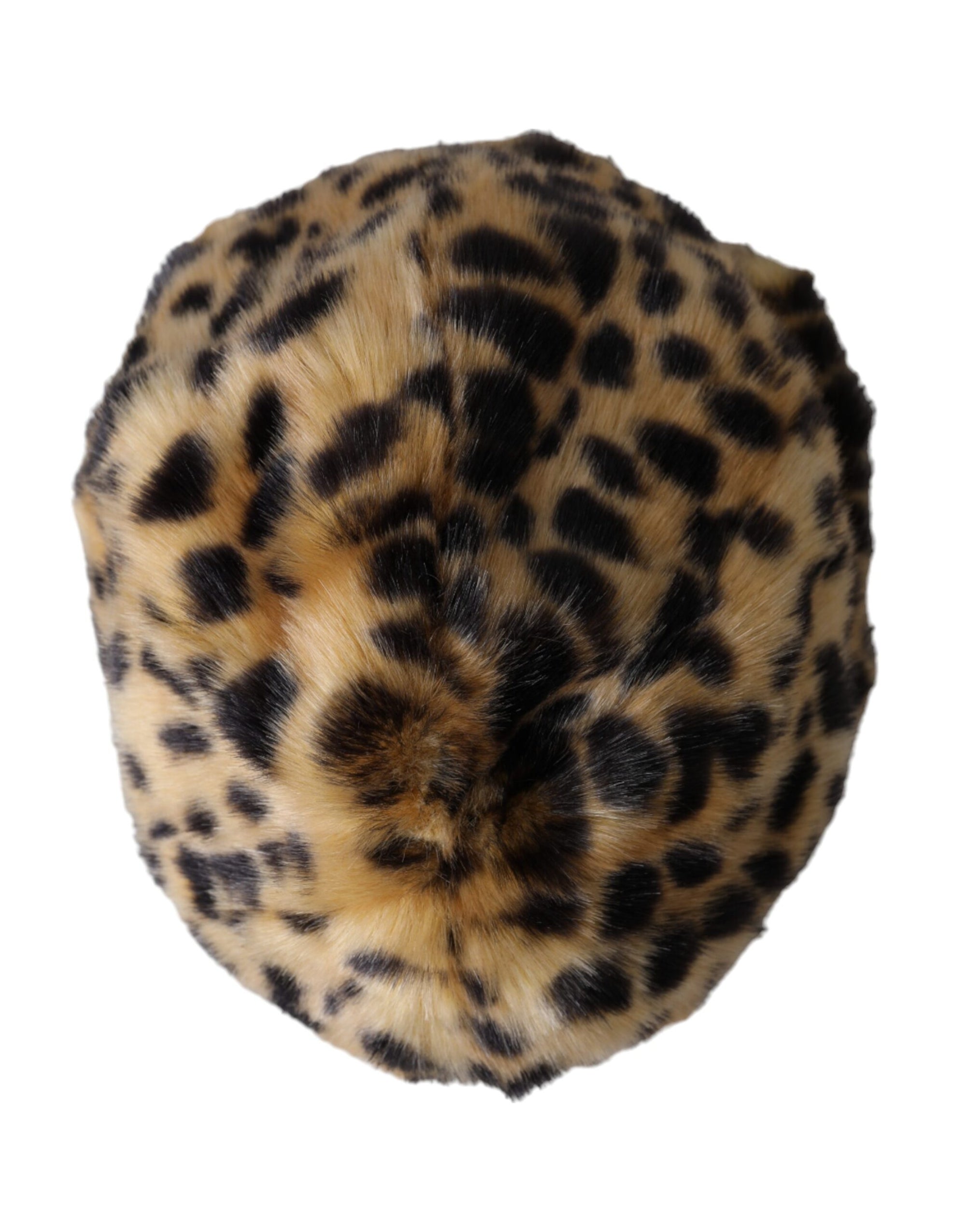 Dolce & Gabbana Brown Leopard Fur Women Bucket Hat - Maison Luxe