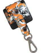 Dolce & Gabbana Multicolor Camouflage Print Leather Metal Airpods Case - Maison Luxe