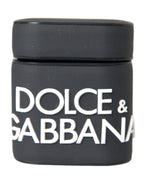 Dolce & Gabbana Black White Silicone Embossed Logo Airpods Case - Maison Luxe