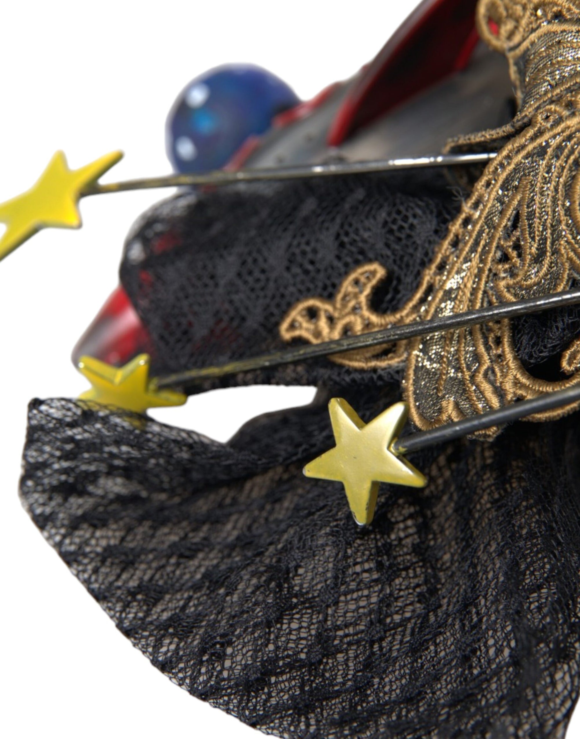 Dolce & Gabbana Multicolor Missile Rocket Crystal Stars Headband Diadem - Maison Luxe