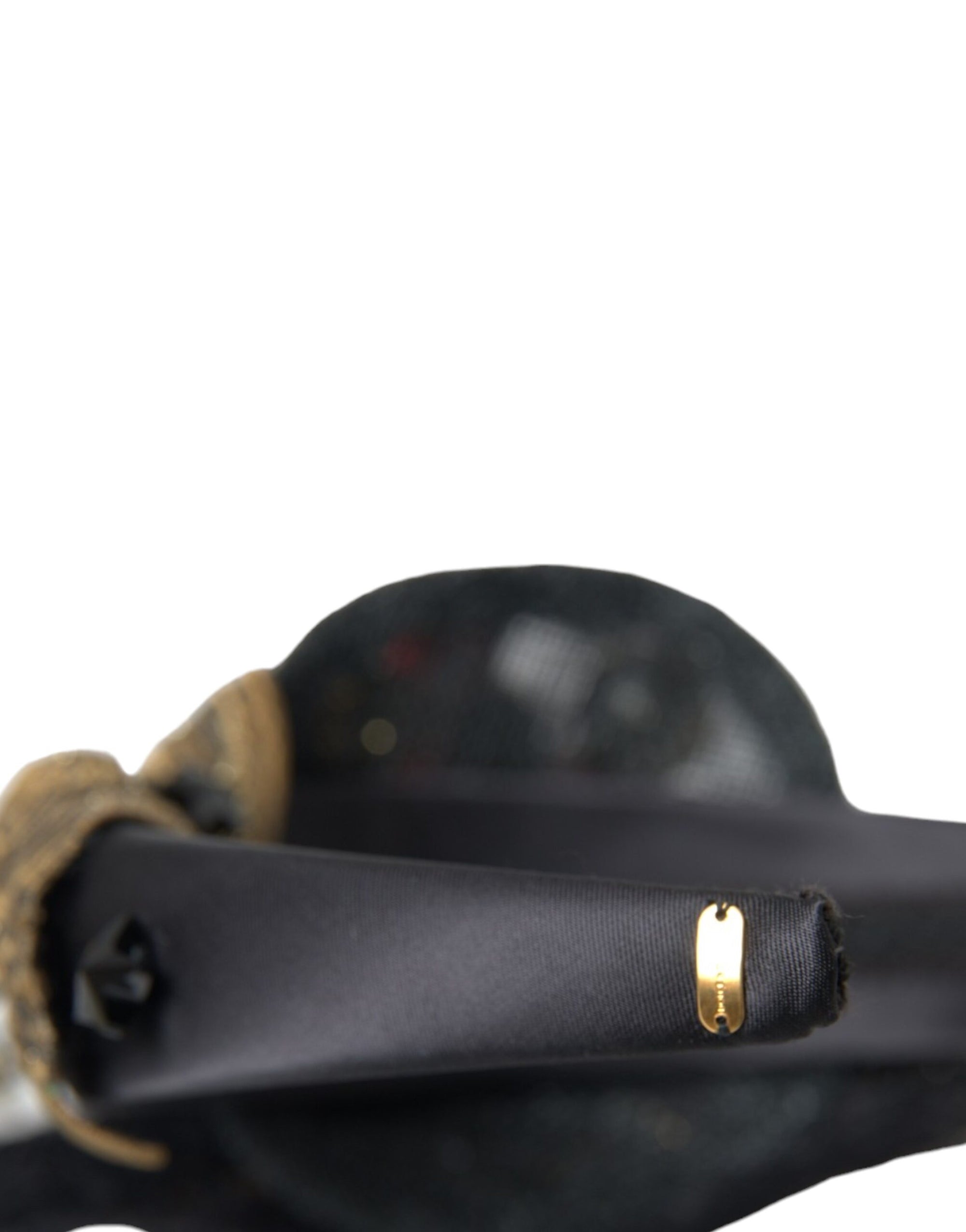 Dolce & Gabbana Multicolor Missile Rocket Crystal Stars Headband Diadem - Maison Luxe