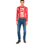Diesel Blue Cotton Men Jeans