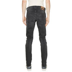 Diesel Black Cotton Men Jeans