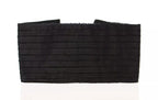 Dolce & Gabbana Black Silk Womens Waist Cummerbund - Maison Luxe