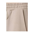 Comme Des Fuckdown Beige Cotton Women Palazzo Pants