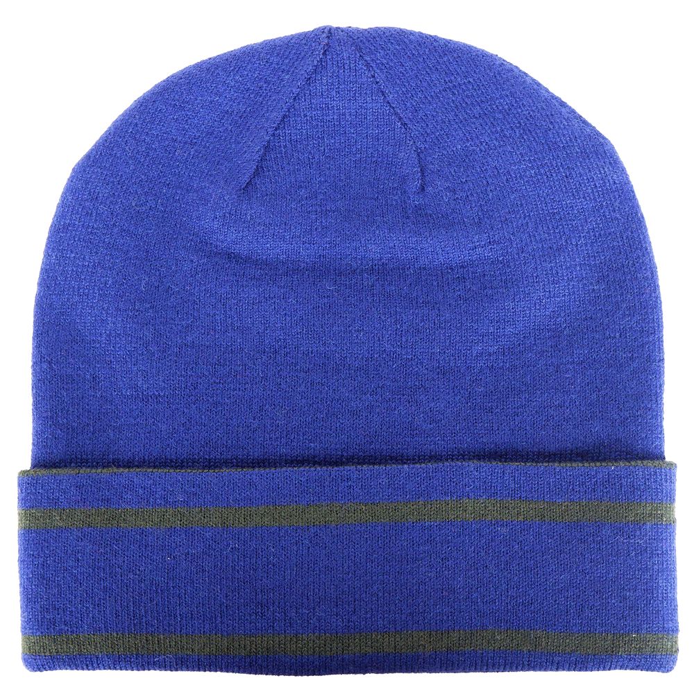 La Martina Blue Wool Men Cap - Maison Luxe