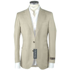Emilio Romanelli Beige Wool Men's Blazer