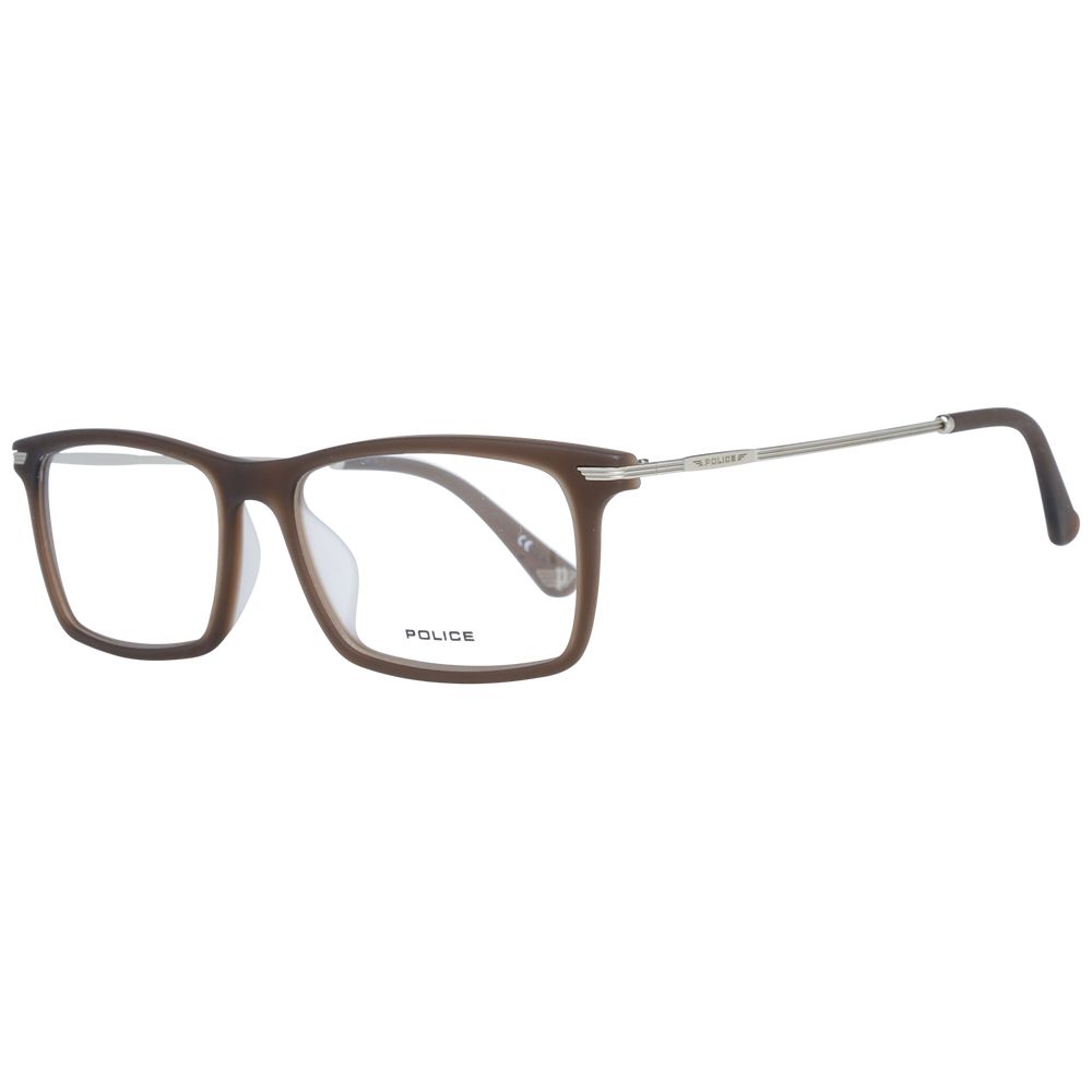 Police Brown Metal & Plastic Glasses (Frames)