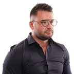 Bally Black Metal & Plastic Glasses (Frames)