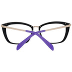 Emilio Pucci Black Metal & Plastic Glasses (Frames)