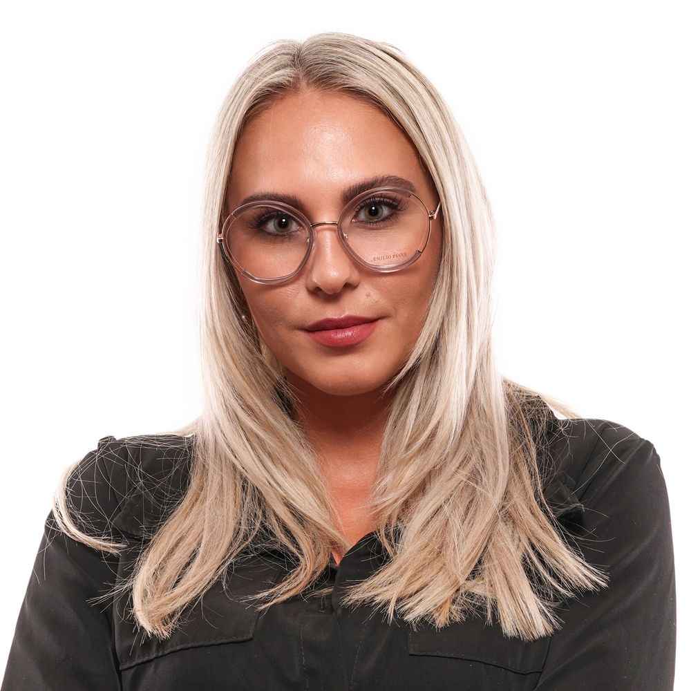 Emilio Pucci Purple Metal & Plastic Glasses (Frames)