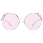 Guess Rose Gold Metal Sunglasses