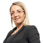 Maje Pink Plastic Glasses (Frames)