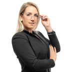 Maje Pink Metal Glasses (Frames)