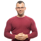 Ermenegildo Zegna Black Metal Glasses (Frames)