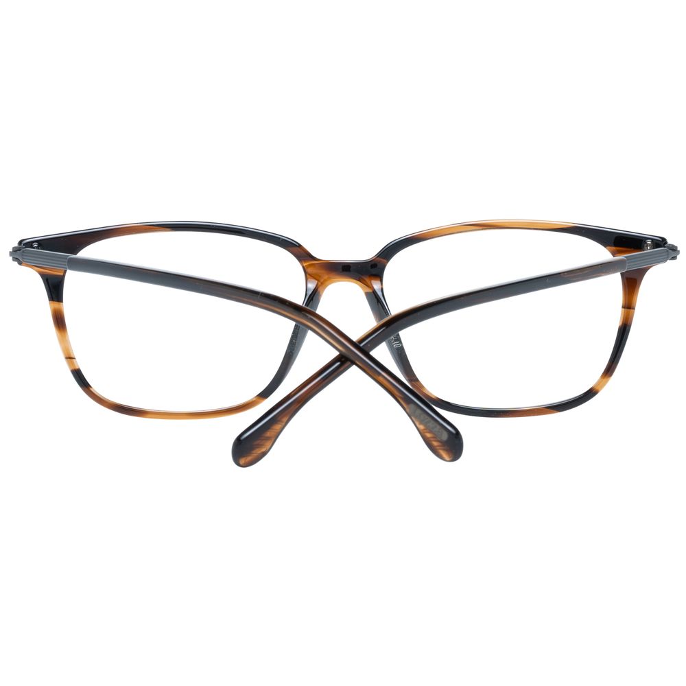 Lozza Brown Plastic Glasses (Frames)
