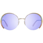 Swarovski Gold Metal Sunglasses
