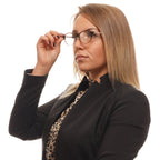 Swarovski Brown Plastic Glasses (Frames)