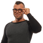 Ermenegildo Zegna Black Plastic Glasses (Frames)