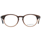 Ermenegildo Zegna Brown Plastic Glasses (Frames)