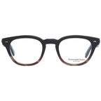 Ermenegildo Zegna Brown Plastic Glasses (Frames)