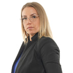 Maje Gold Stainless Steel Glasses (Frames)