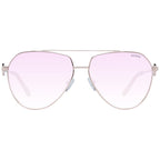 Guess Rose Gold Metal Sunglasses