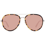 Emilio Pucci Brown Metal Sunglasses