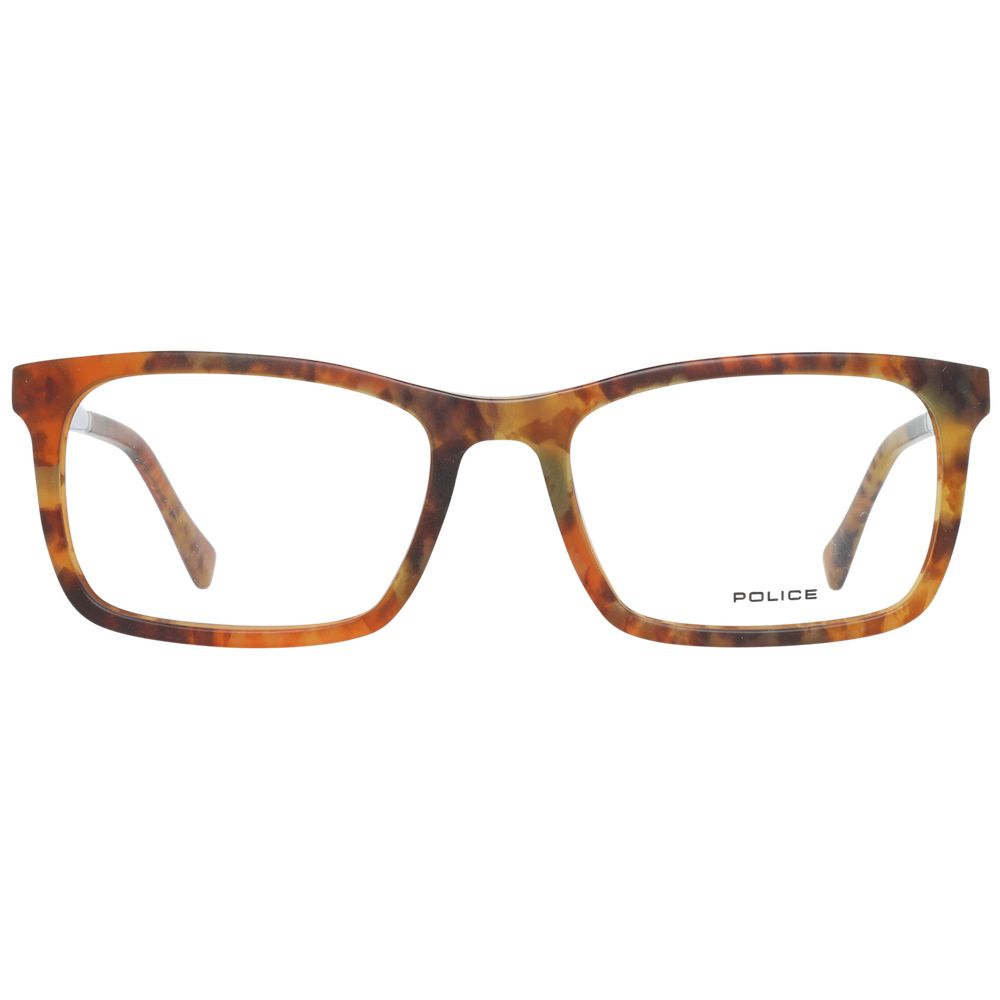Police Brown Plastic Glasses (Frames)