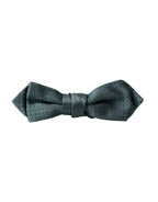 Dolce & Gabbana Green Silk Fantasy Adjustable Neck Men Papillon Bow Tie - Maison Luxe
