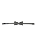 Dolce & Gabbana Gray Silk Patterned Adjustable Neck Men Papillon Bow Tie - Maison Luxe