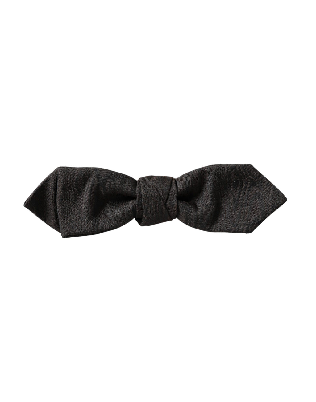 Dolce & Gabbana Black Silk Adjustable Neck Men Bow Tie - Maison Luxe