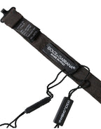 Dolce & Gabbana Black Silk Adjustable Neck Men Bow Tie - Maison Luxe