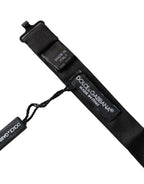 Dolce & Gabbana Black Satin Silk Adjustable Neck Men Bow Tie - Maison Luxe