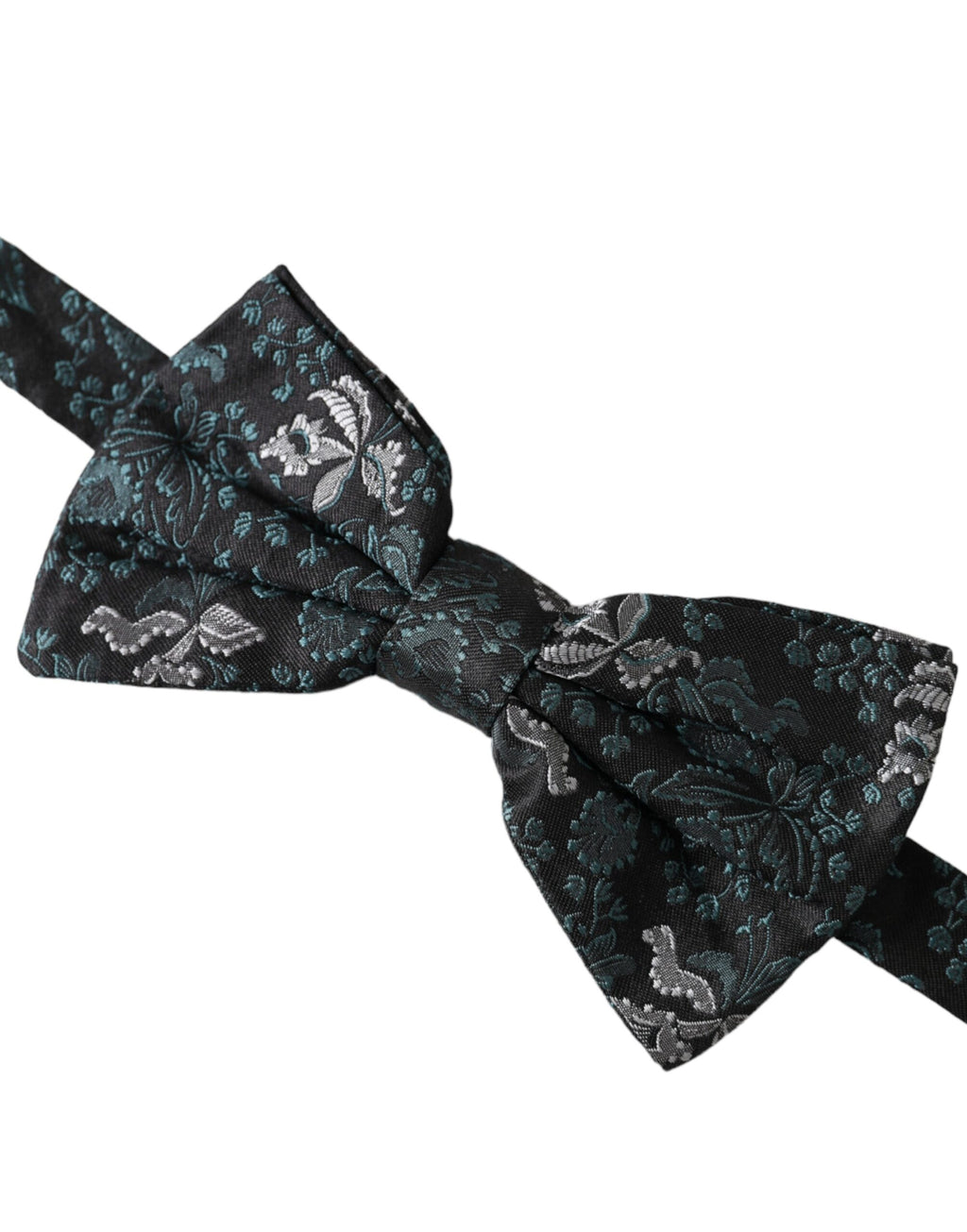 Dolce & Gabbana Multicolor Fantasy Floral Silk Adjustable Neck Men Bow Tie - Maison Luxe