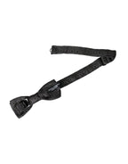 Dolce & Gabbana Black Silk Patterned Adjustable Neck Men Bow Tie - Maison Luxe