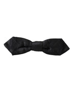 Dolce & Gabbana Multicolor Fantasy Silk Adjustable Neck Bow Tie - Maison Luxe
